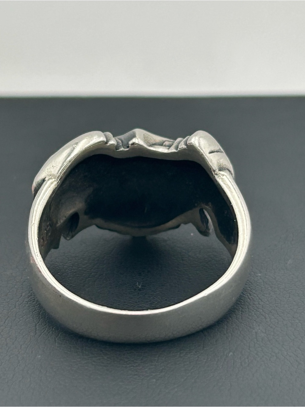 Sterling Silver Harley-Davidson Men’s Ring - Picture 9 of 13